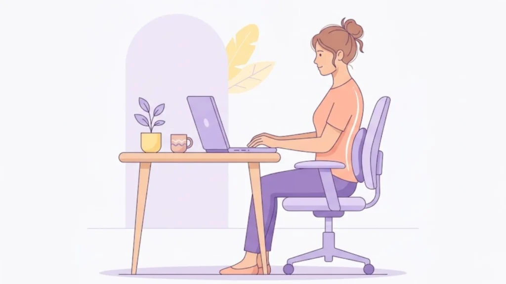 right lumbar support for your office chair