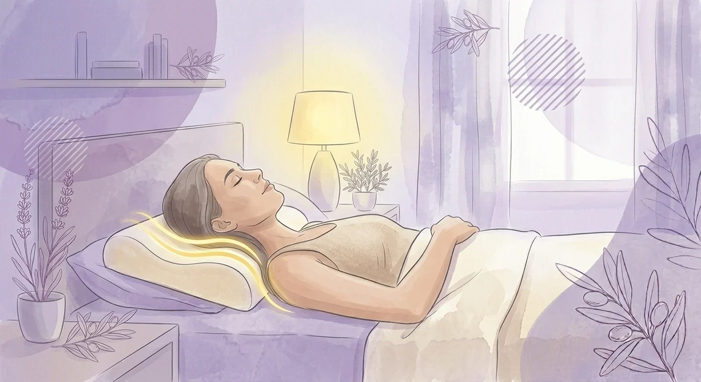 Memory foam neck pillow
