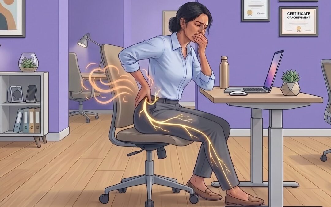 Spinal Disc Bulging: Desk Work With Sciatica Prevention Tips