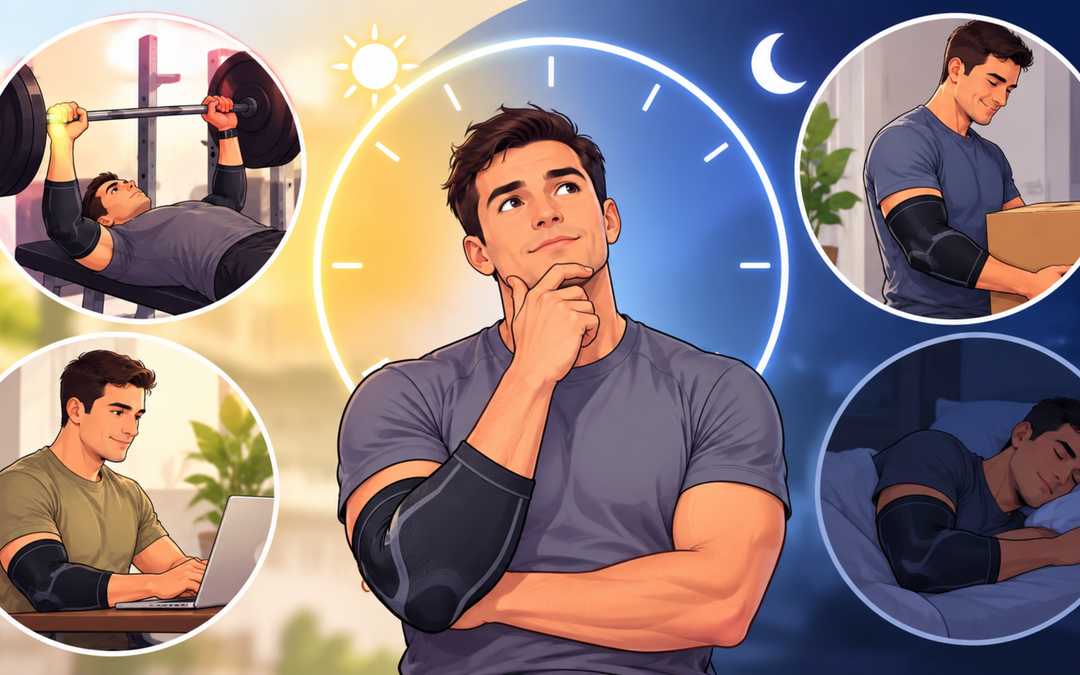 How Many Hours a Day Should You Wear an Elbow Compression Sleeve?